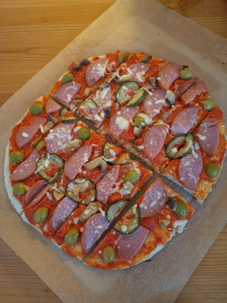 8寸纯手工什锦披萨