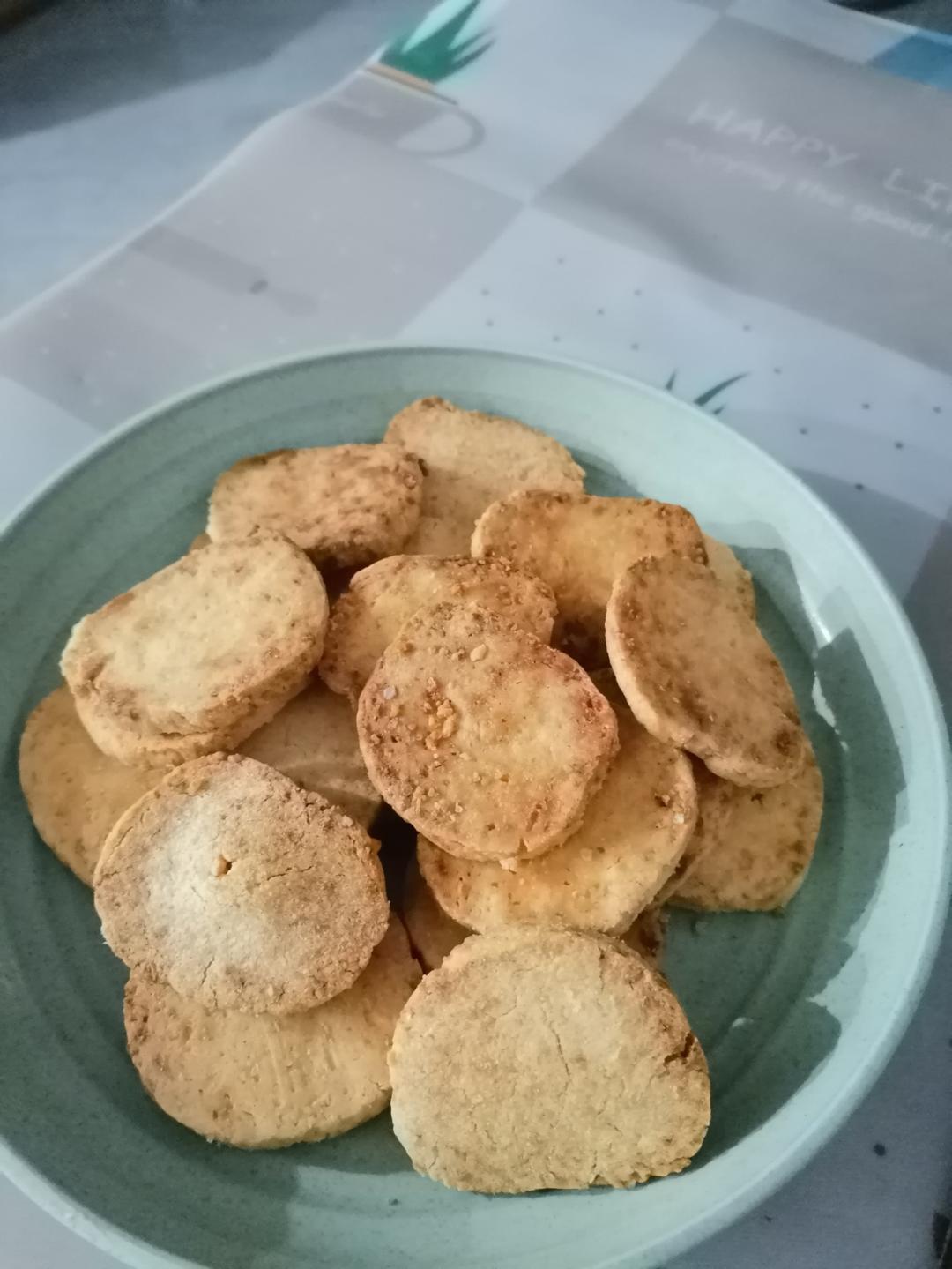 超快手 拌一拌就能成功的椰蓉饼干！