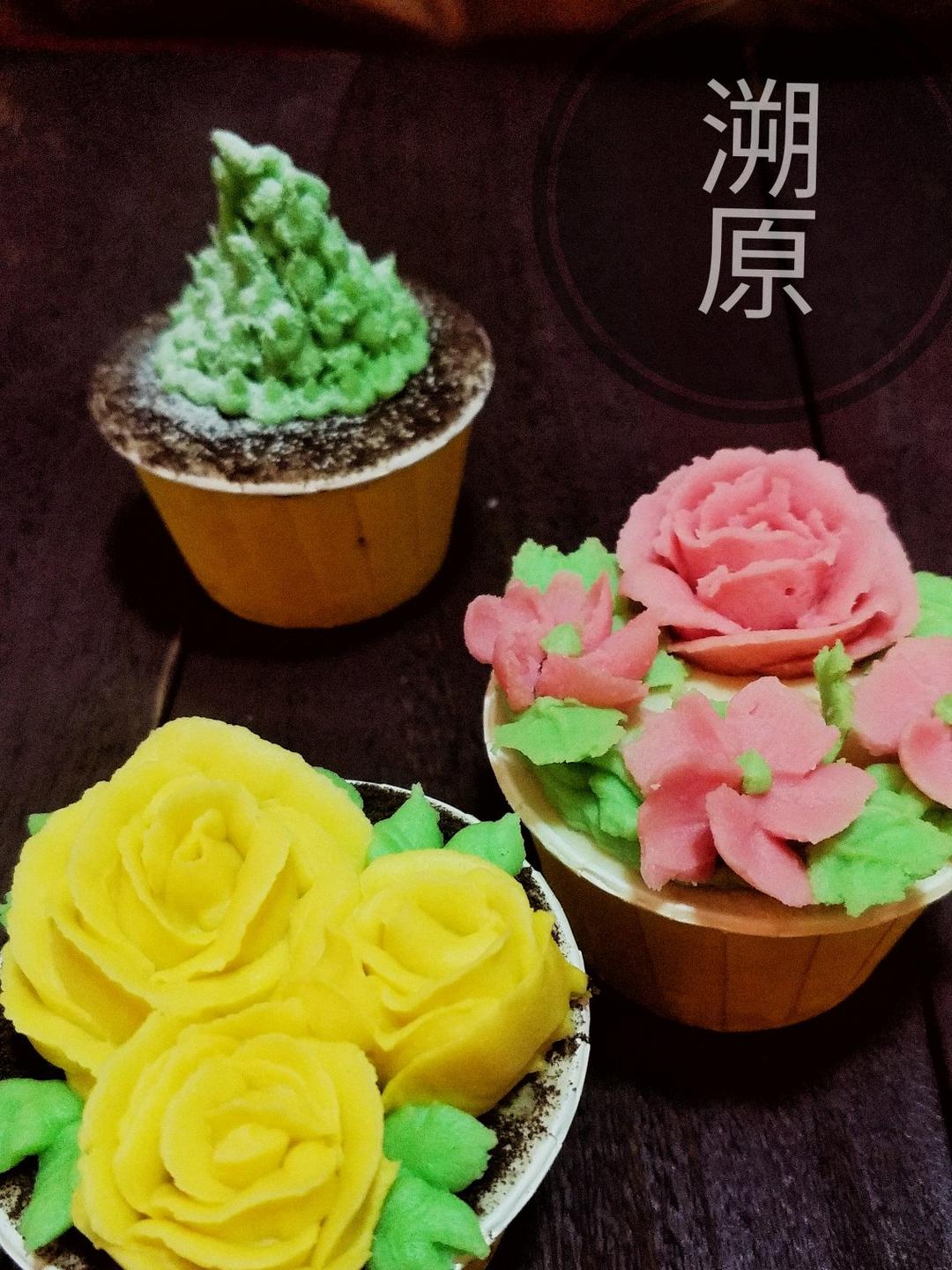 超级好用的不腻韩式裱花豆沙霜