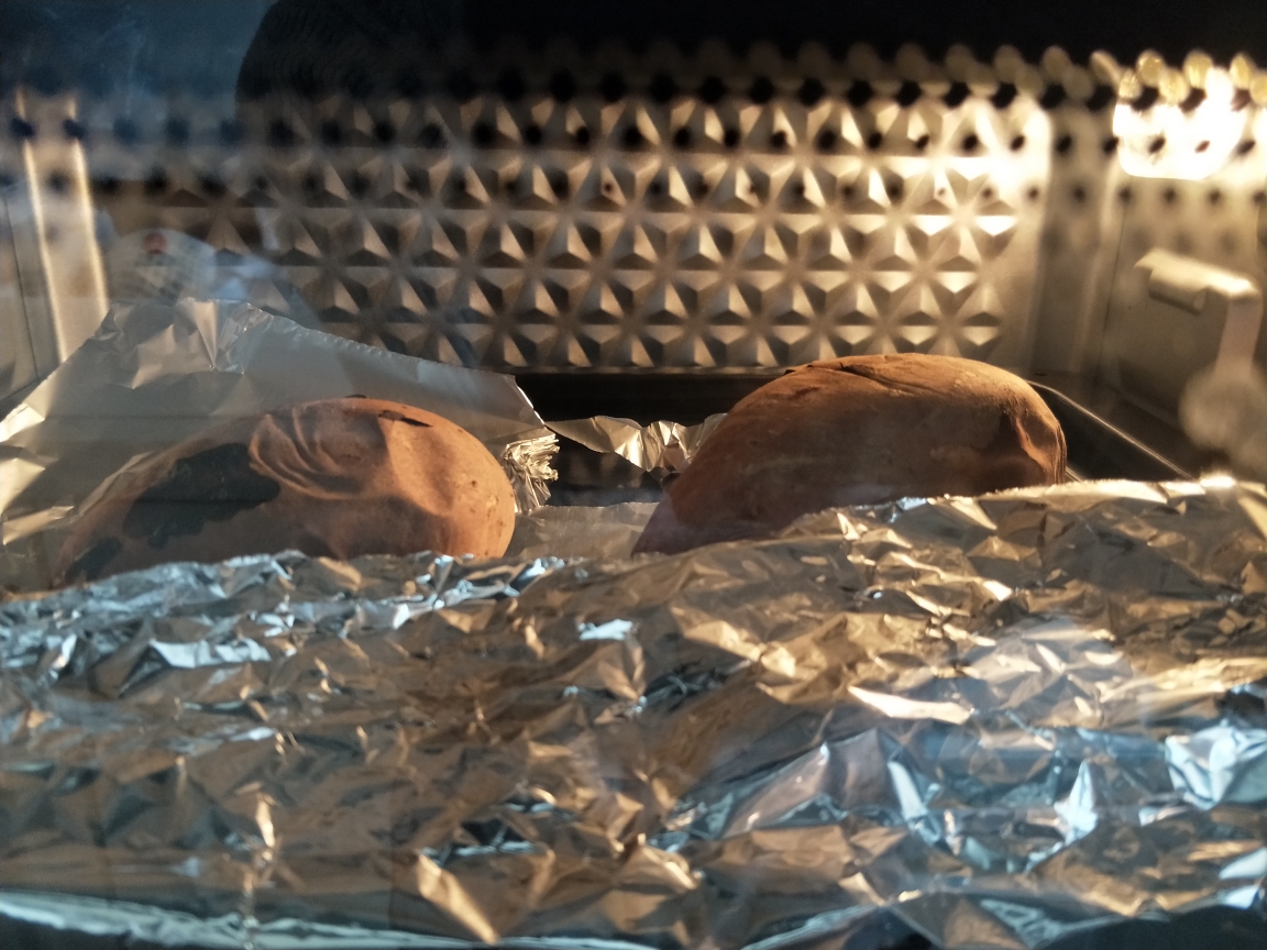 烤红薯(烤箱版)的做法 步骤2