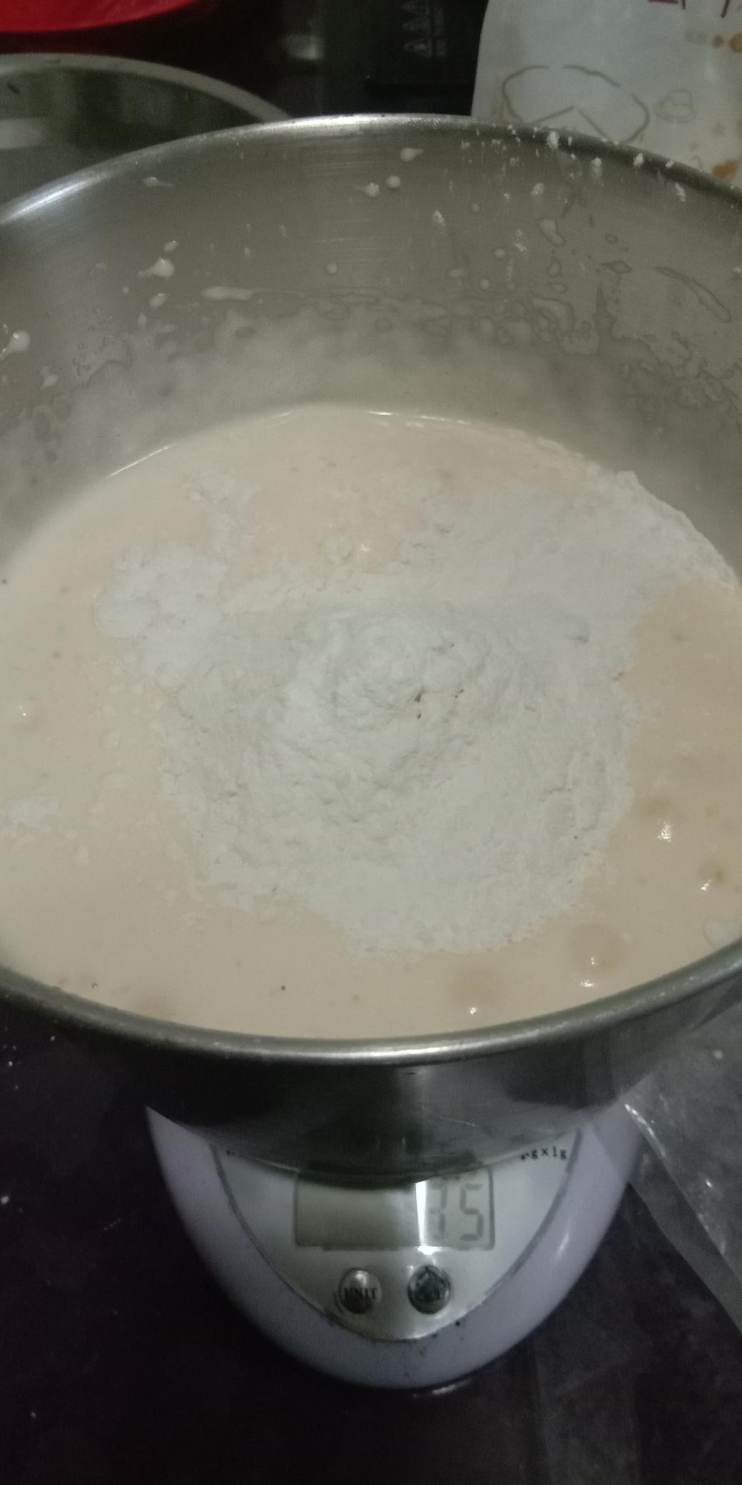 纯奶手撕吐司的做法 步骤1