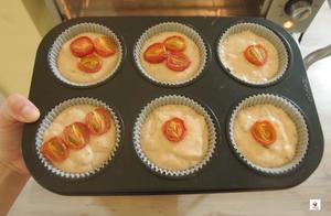 番茄玛芬（Vegan Tomato Muffin)的做法 步骤5
