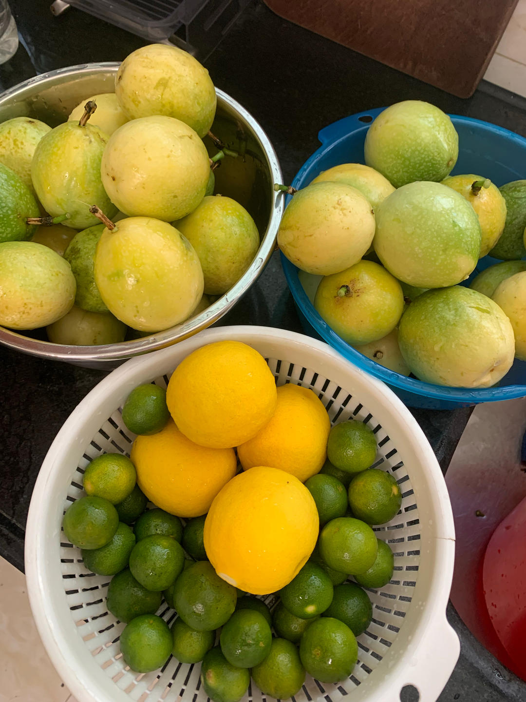 夏天必备【百香果青桔柠檬茶】