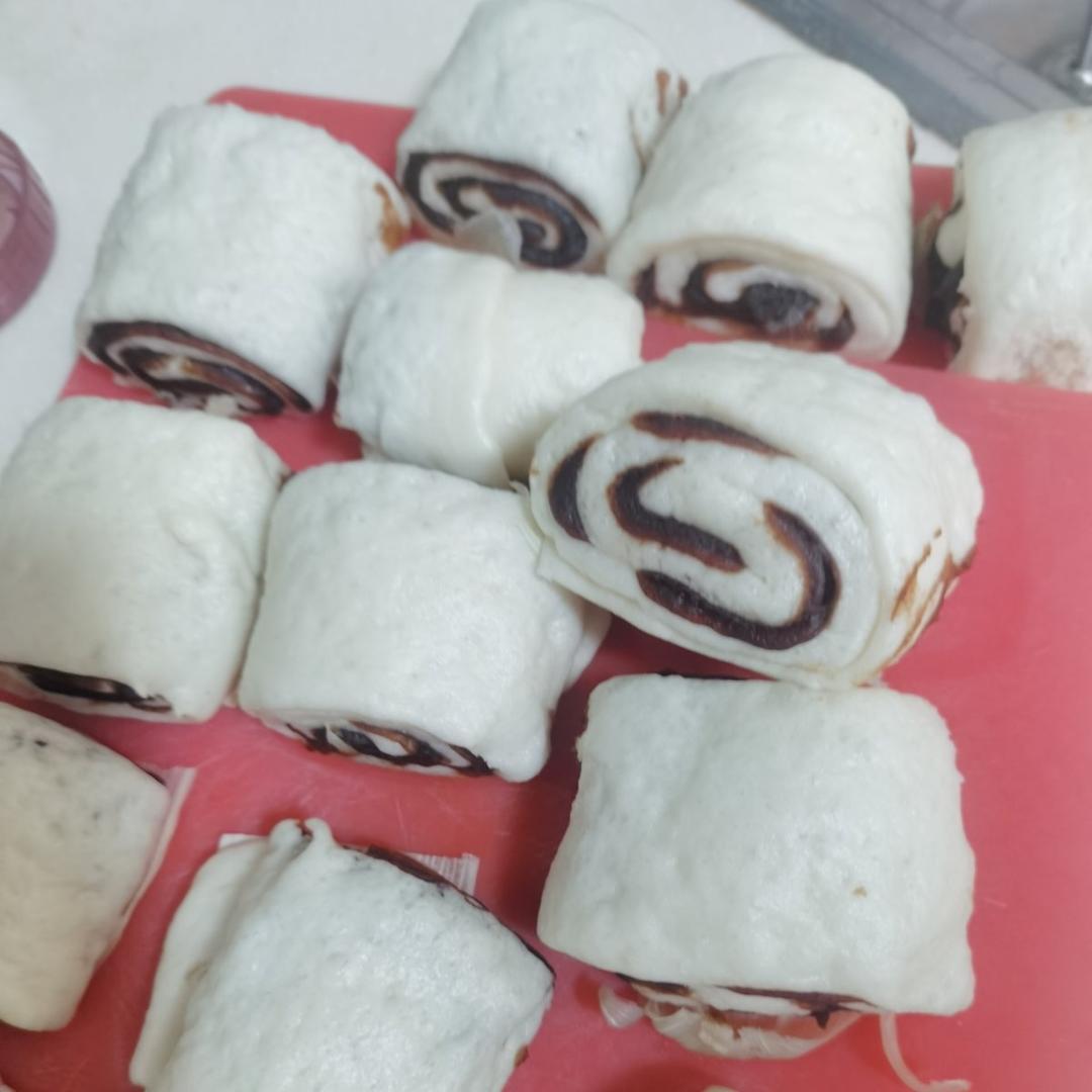 豆沙馒头卷