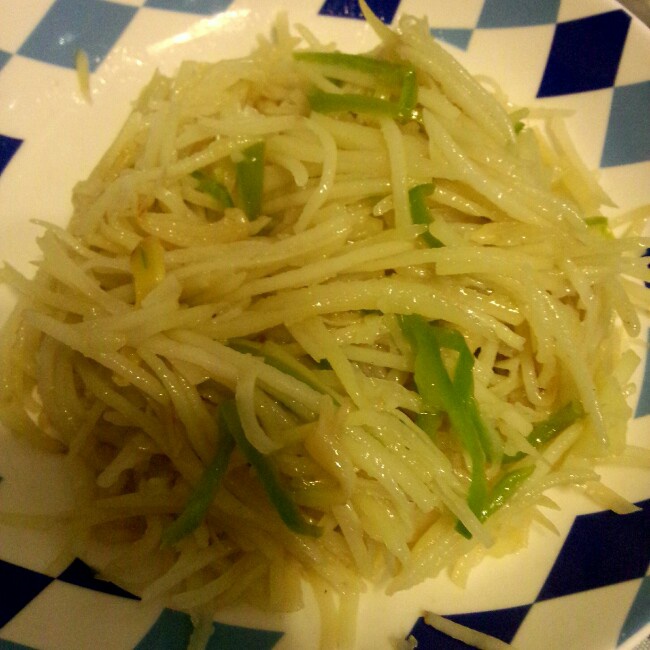 青椒土豆丝