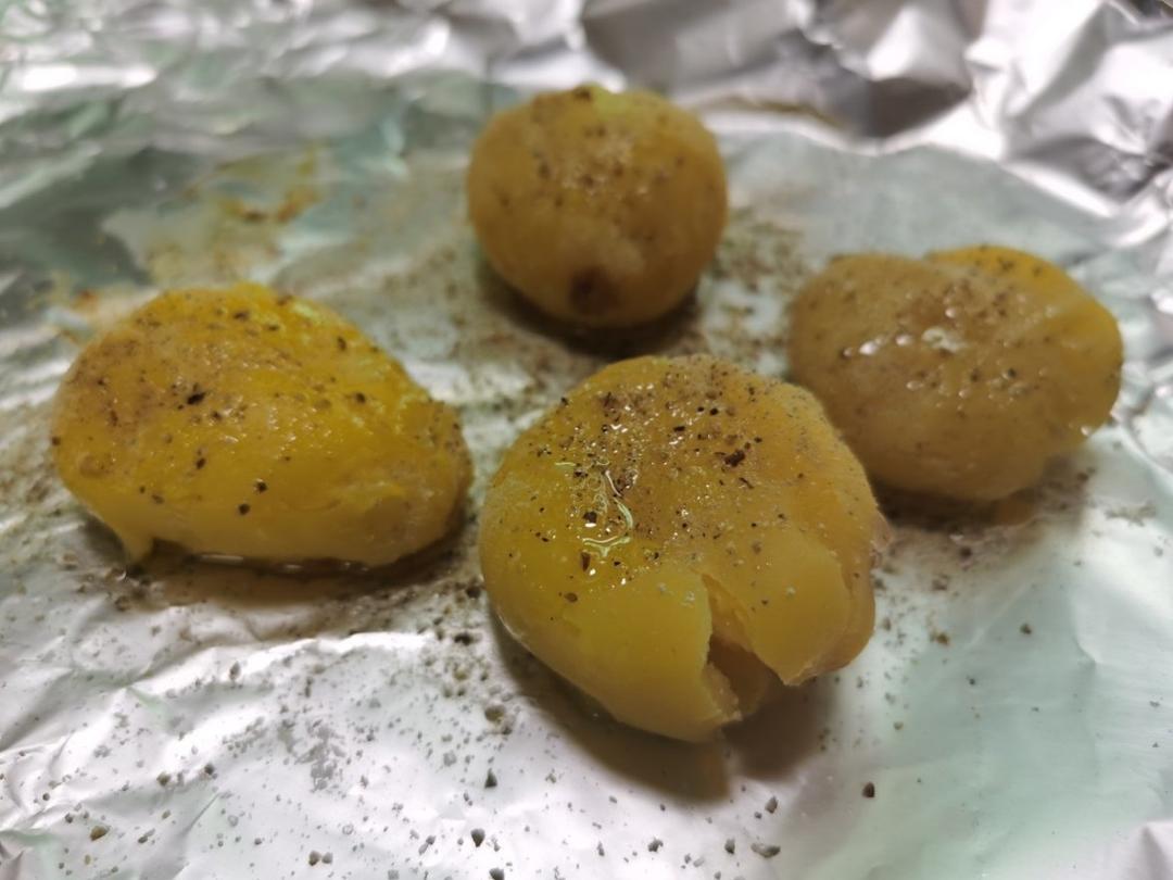 销魂的烤小土豆 中西合璧其味无穷 菜男快手菜