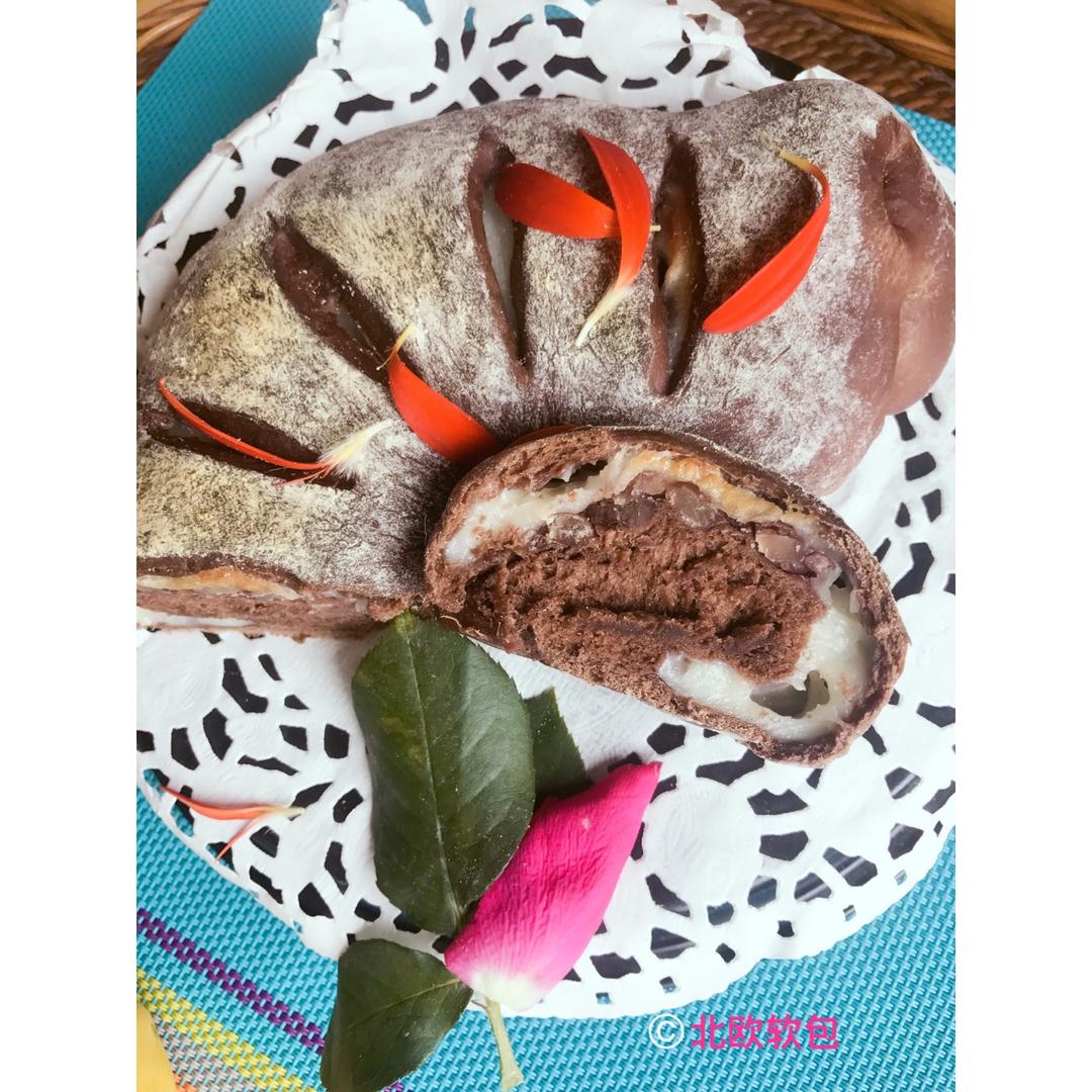 麻薯夹心可可（抹茶）软欧