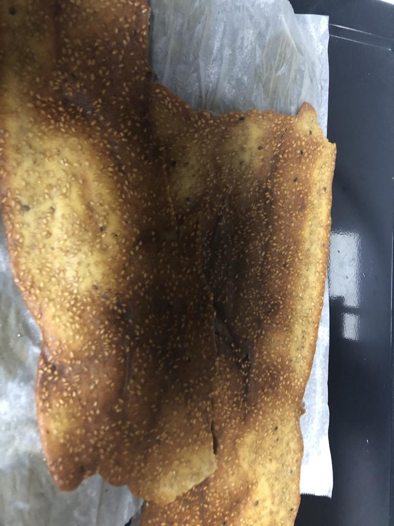 蛋白芝麻薄脆饼—消耗蛋白最好的方法