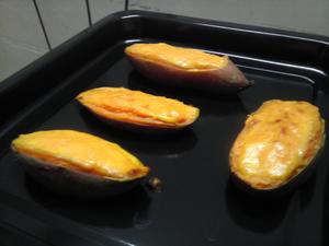 芝士焗番薯的做法 步骤5