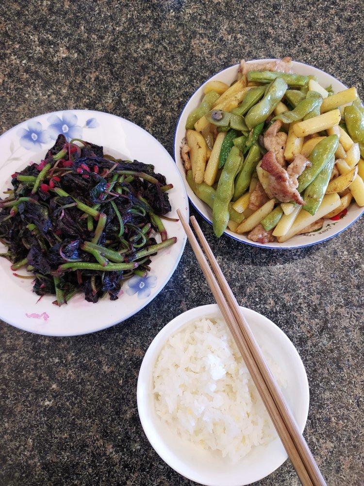 很下饭的土豆炒四季豆
