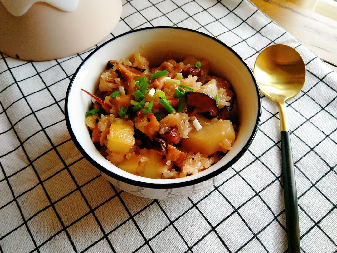 香芋海鲜糯米饭——妈妈的味道