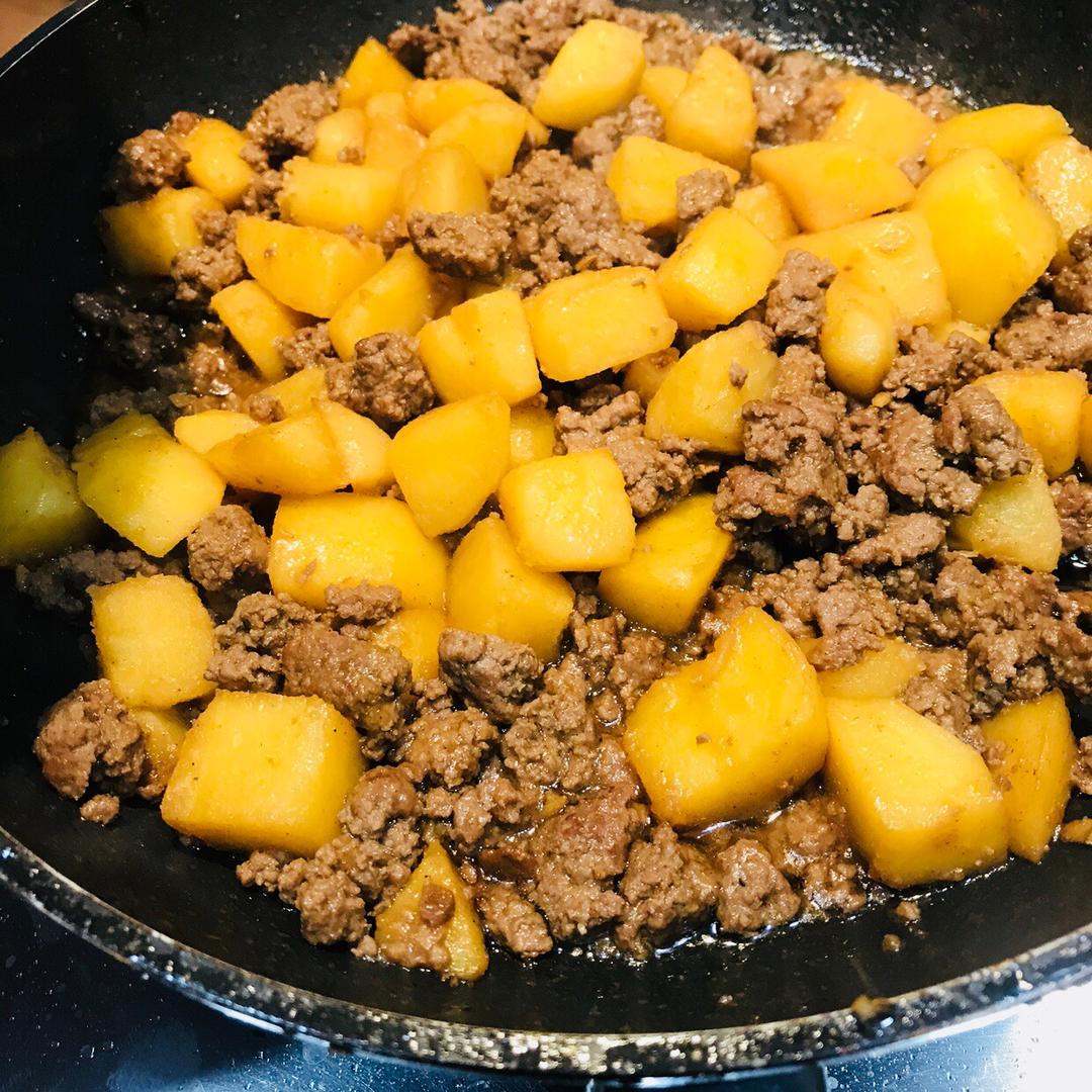 土豆肉末