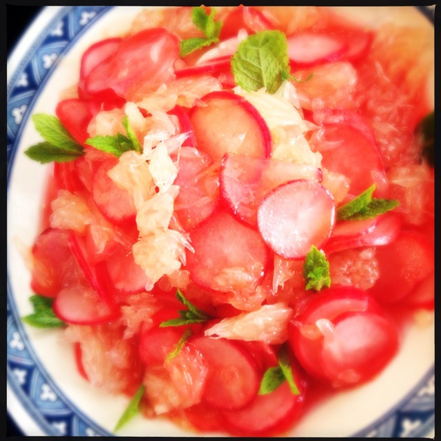 摩洛哥风味甜橙小萝卜沙拉