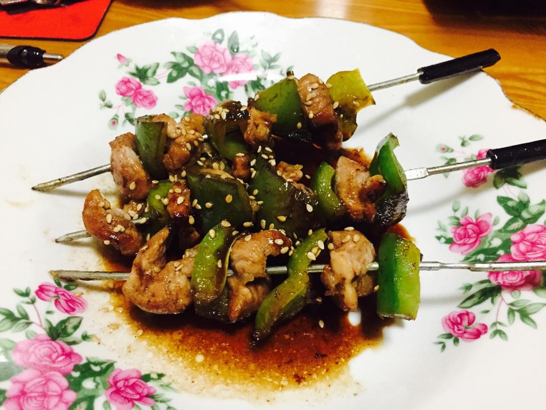 照烧猪肉串