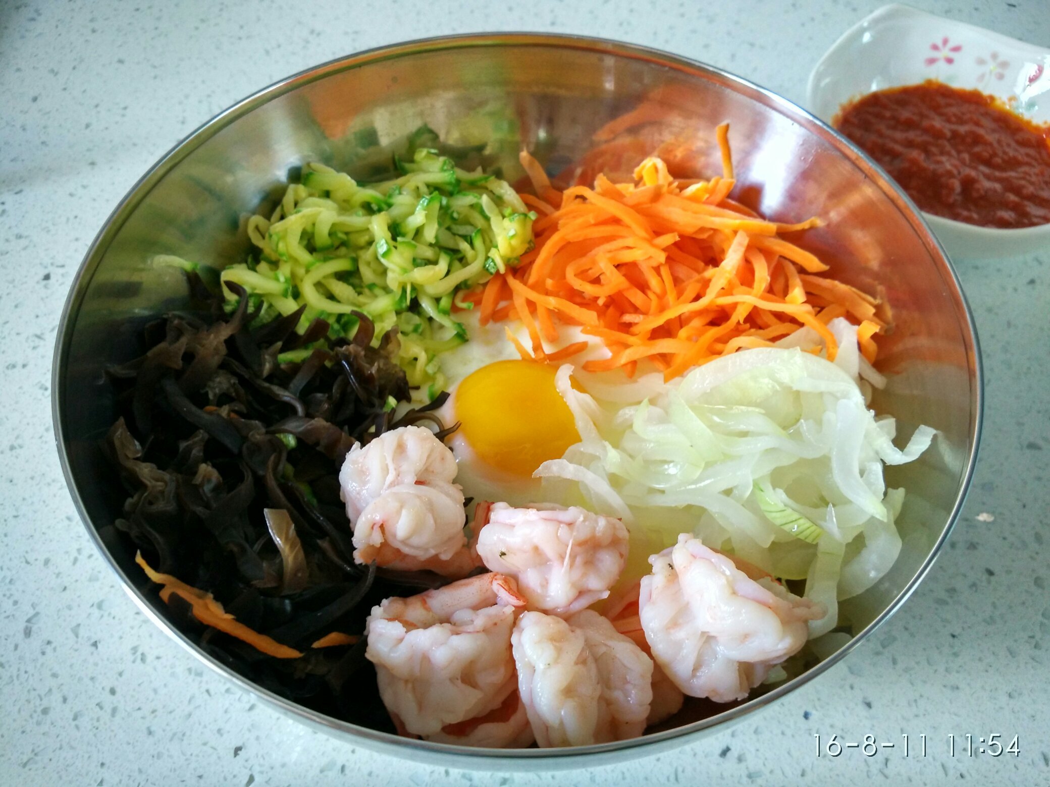 升级版韩式拌饭的做法