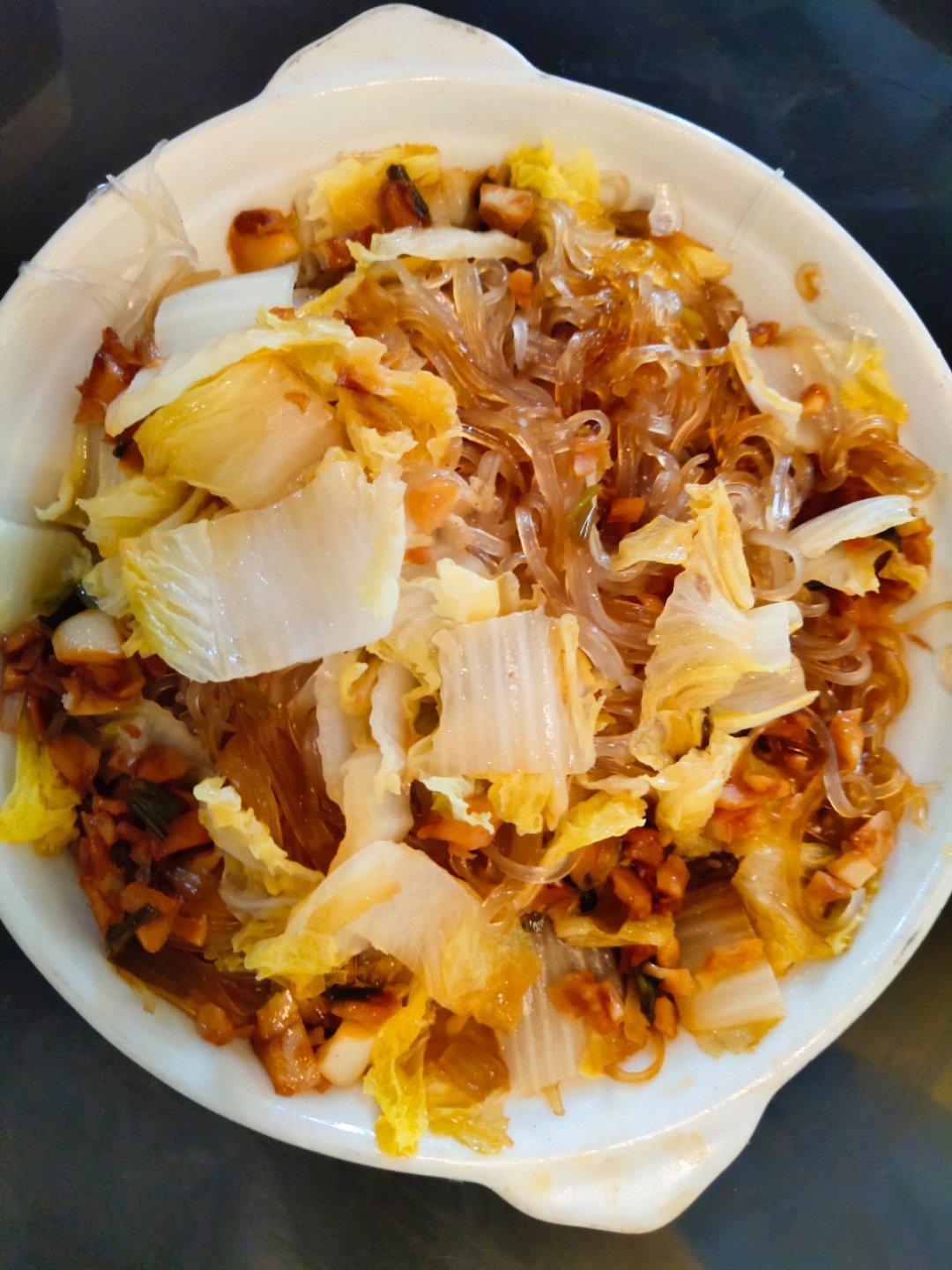 蒜蓉粉丝蒸娃娃菜