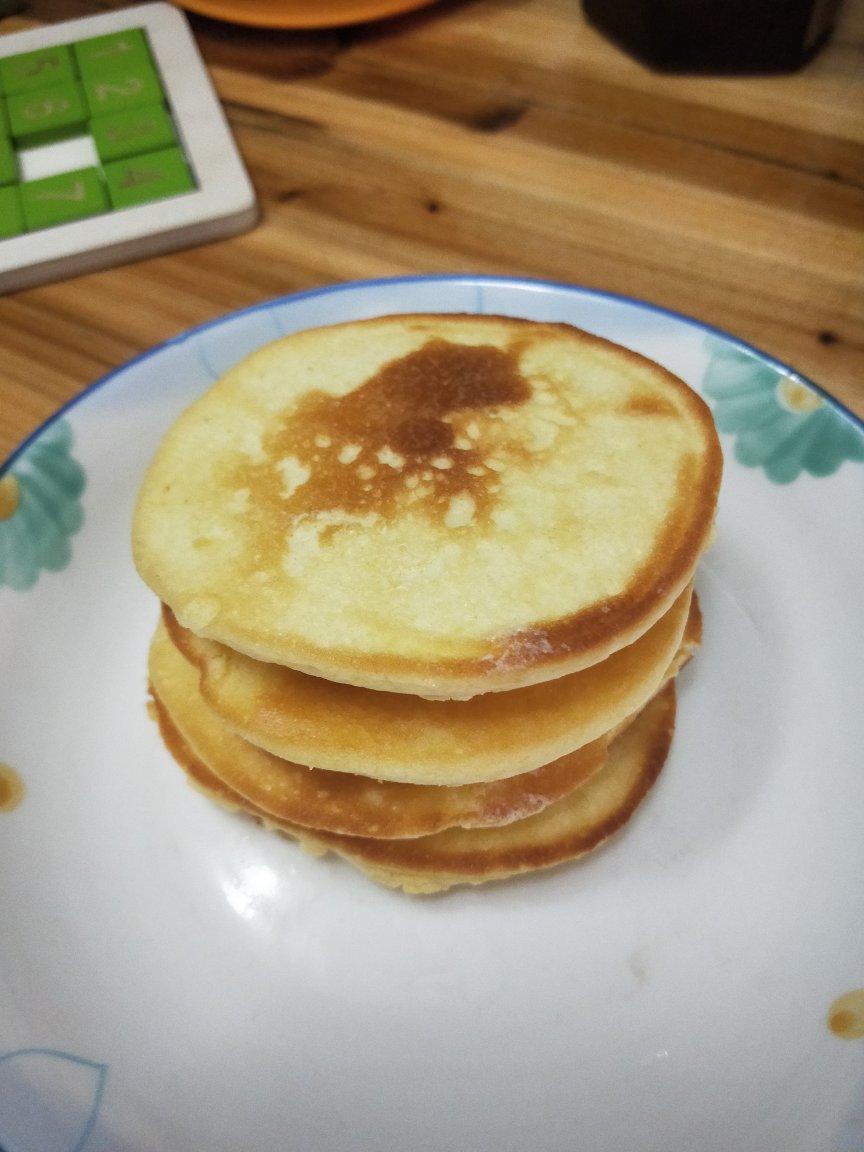 超级简单pancake【无黄油健康版】