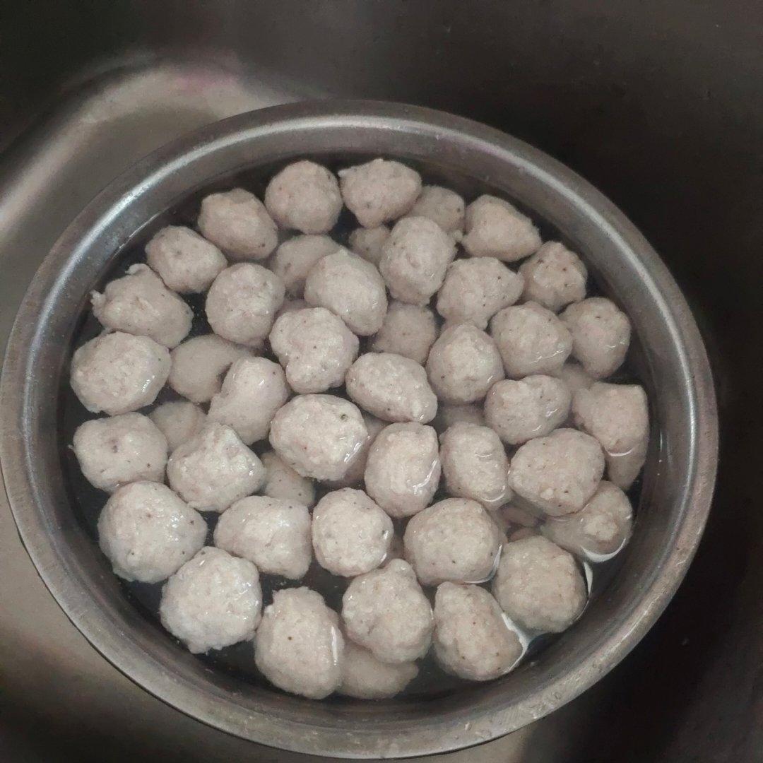 自制猪肉丸（绞肉机）