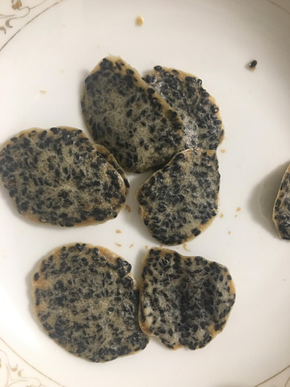 白芝麻薄脆饼干（消耗蛋白）
