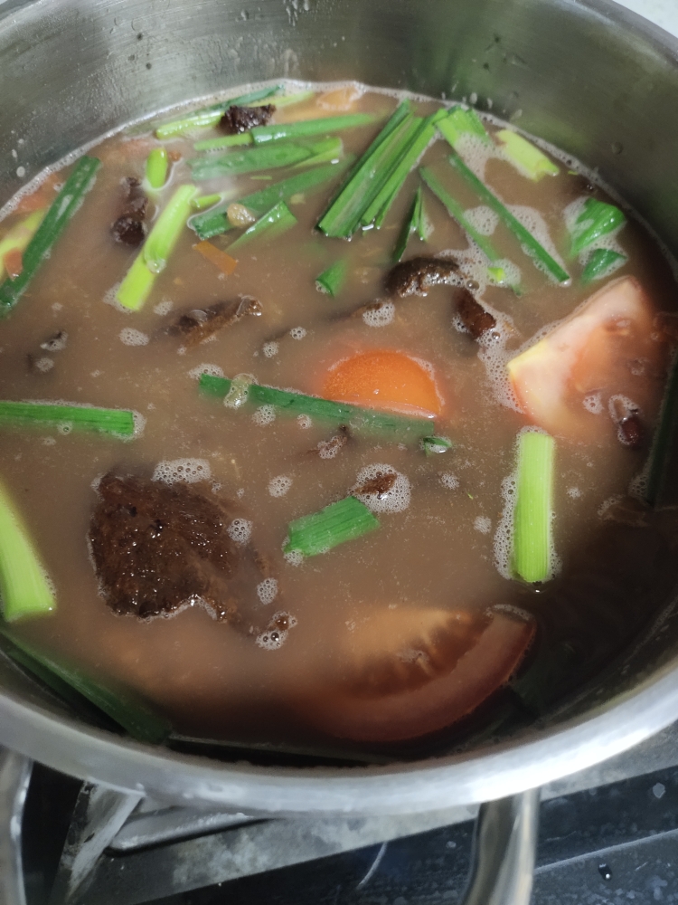 【黔味】土风豆米火锅的做法