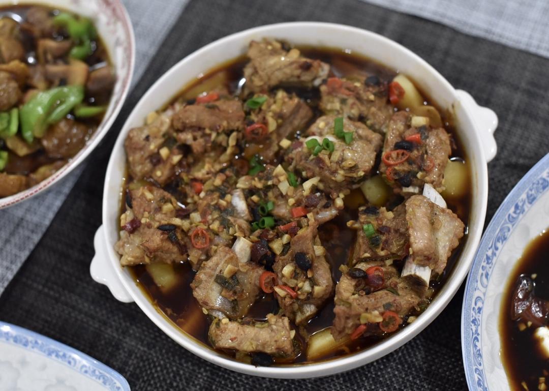 豉椒蒸土豆排骨