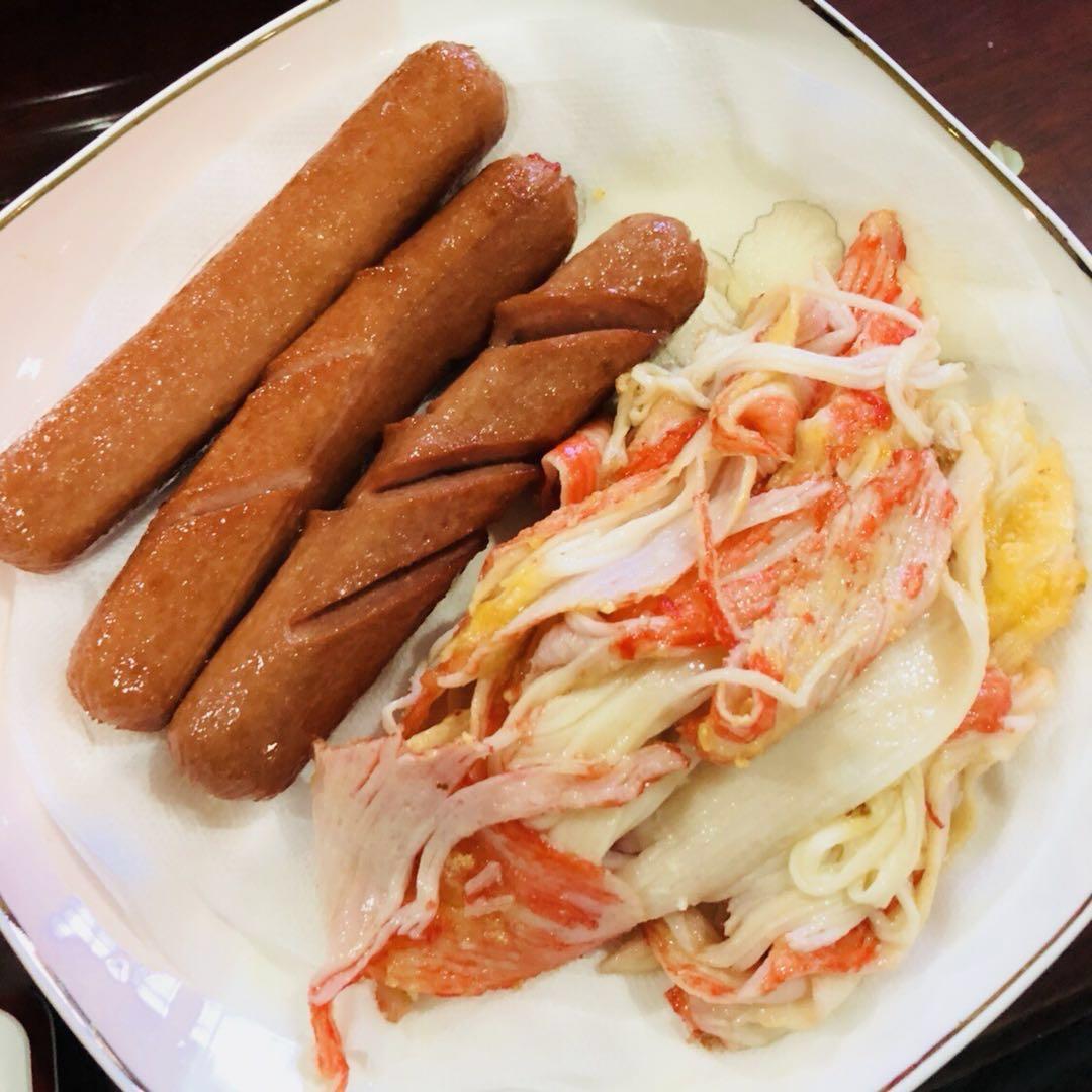 煎香肠