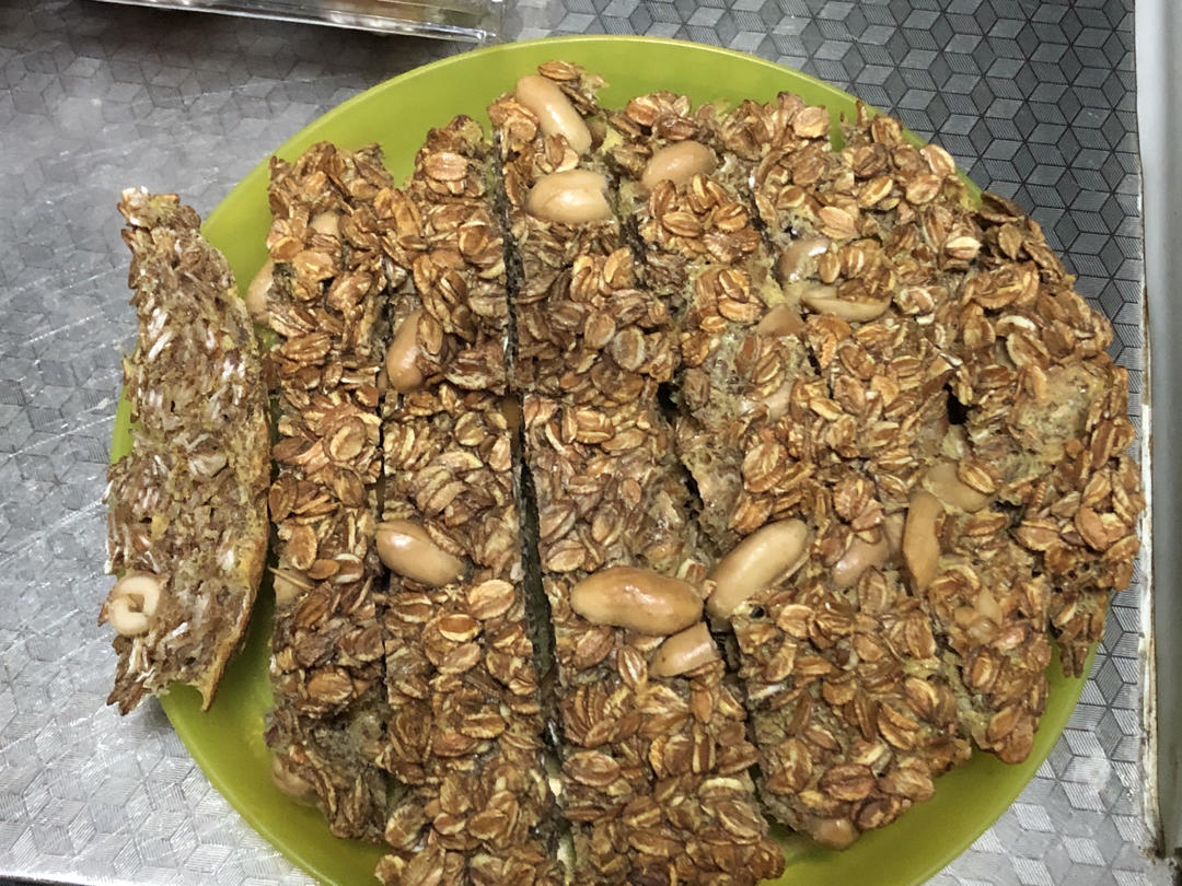 麦片无油无糖能量棒