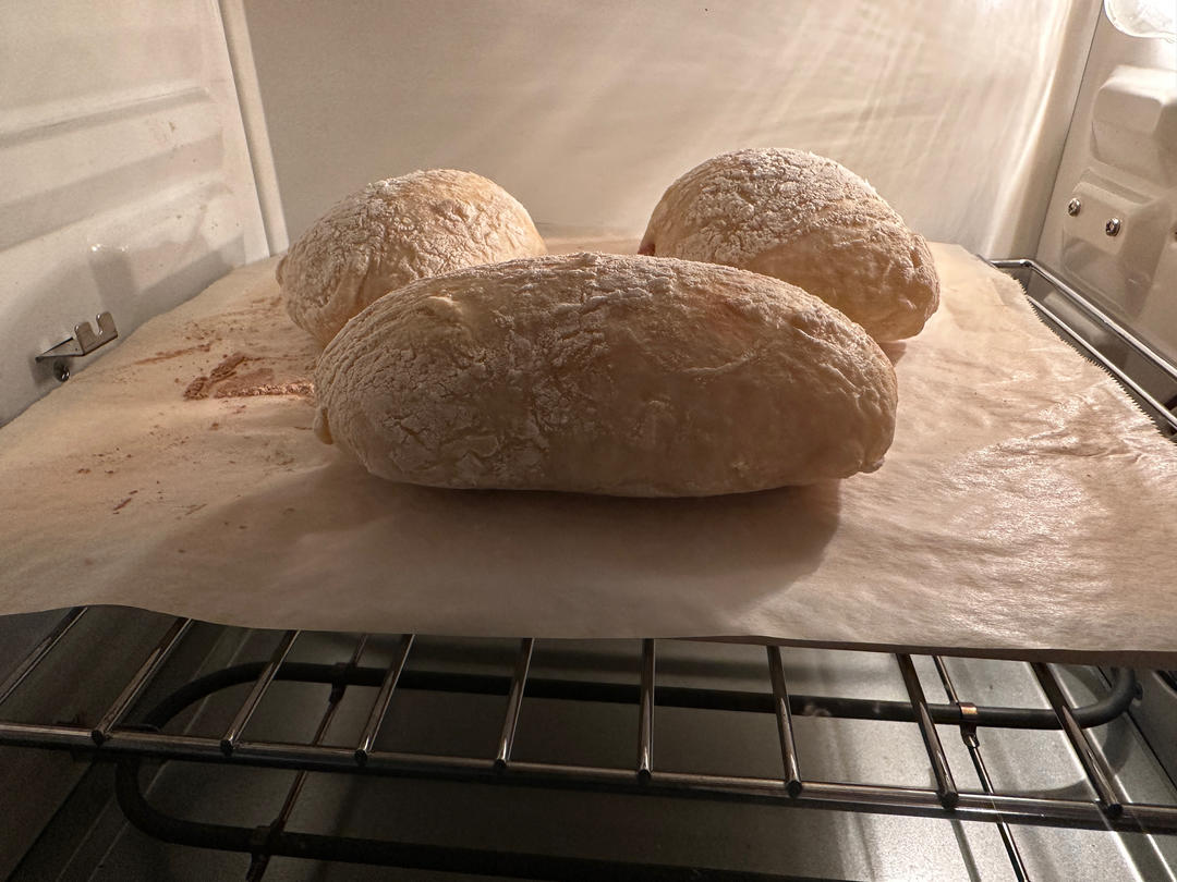 【ciabatta】家庭版恰巴塔，软乎乎的拖鞋面包
