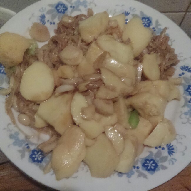 超级下饭菜--金针菇日本豆腐