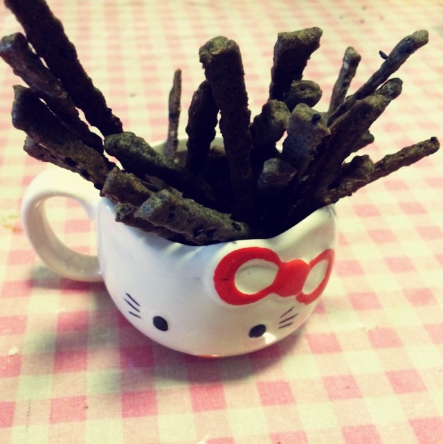 黑芝麻咸香饼干