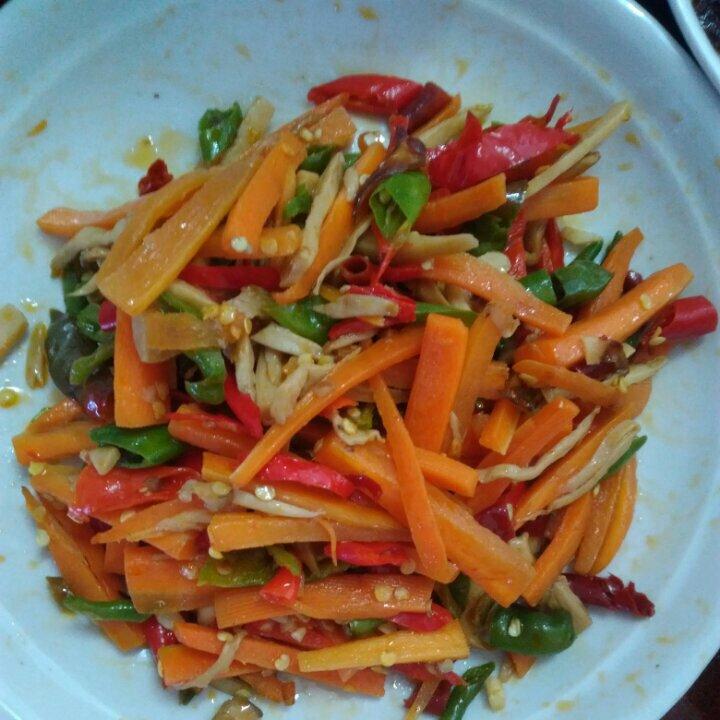 爆炒杏鲍菇