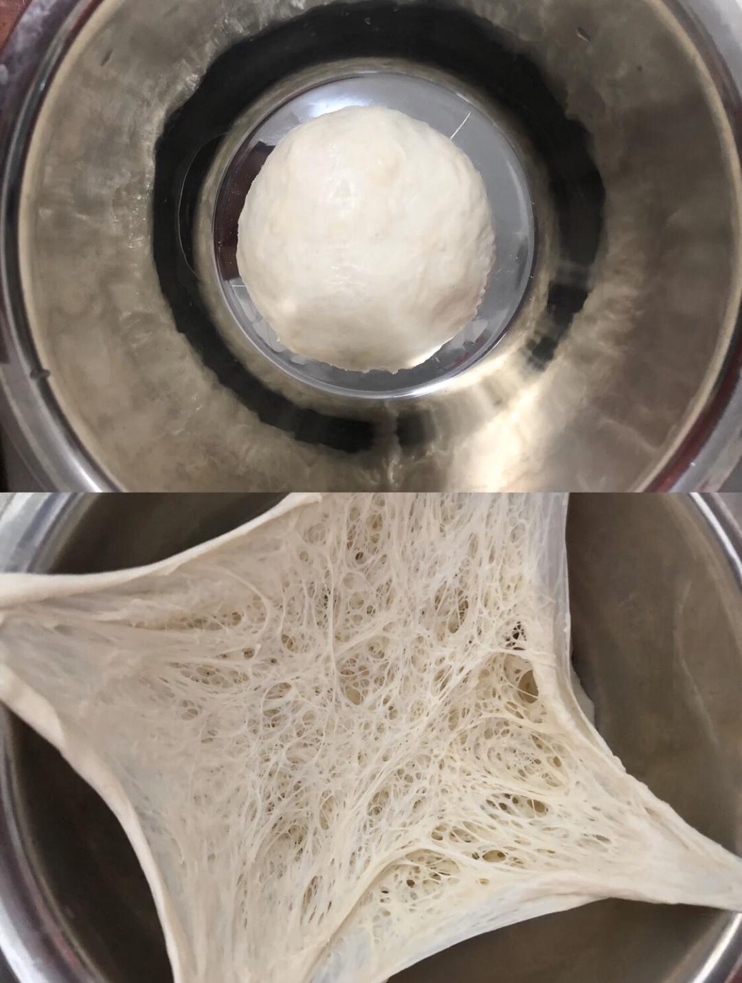 纯奶手撕吐司的做法 步骤1