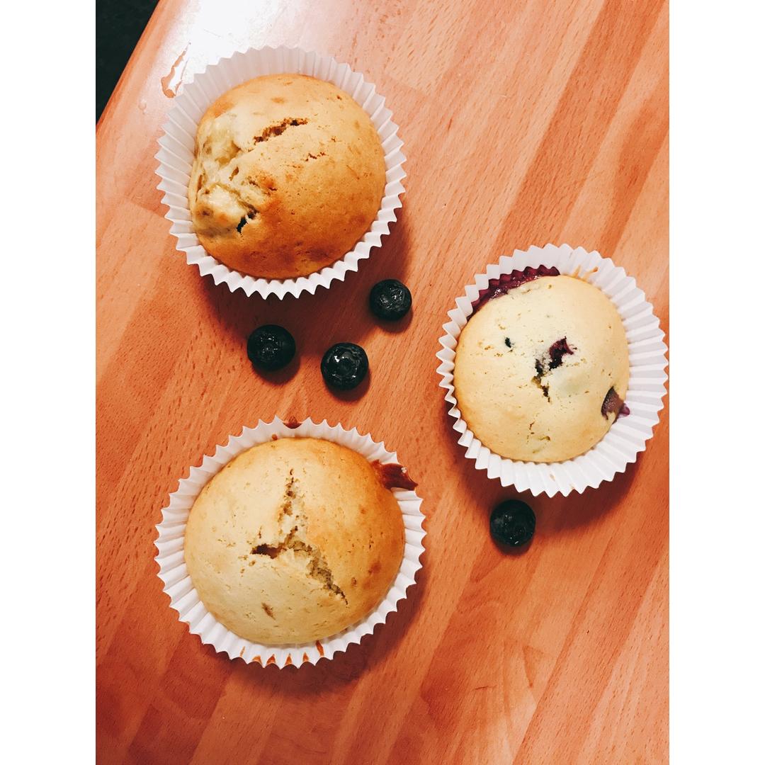 蓝莓玛芬蛋糕 Blueberry Muffin