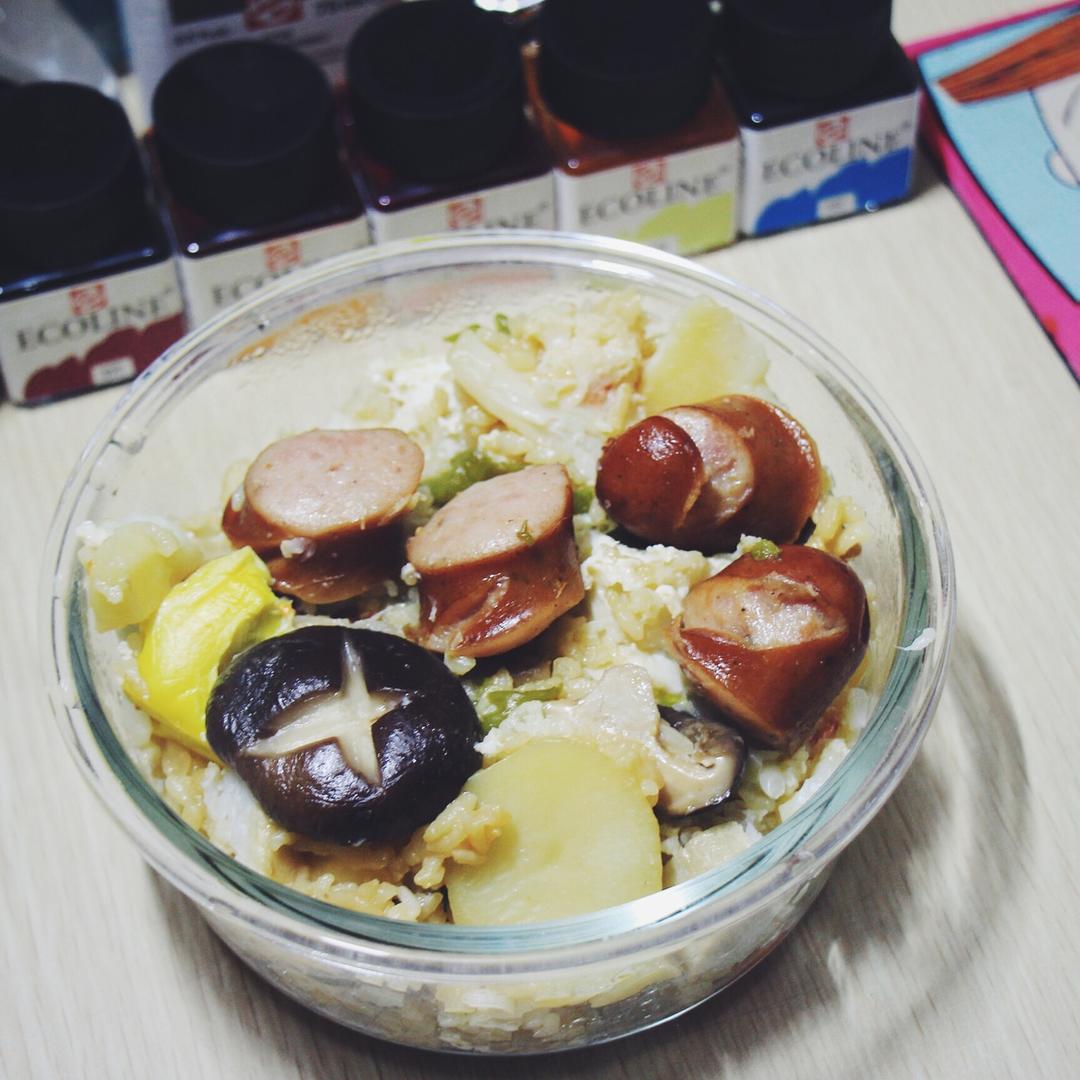 宿舍炊饭万能公式（有电饭锅就行