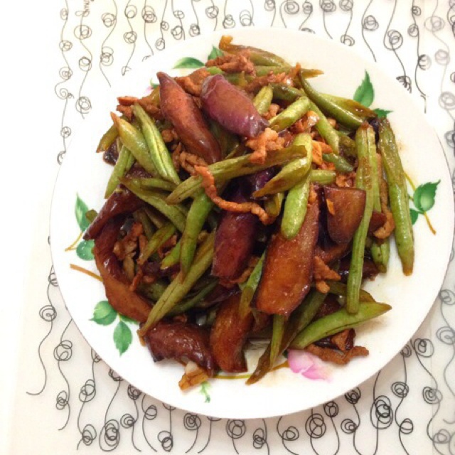 茄子豆角