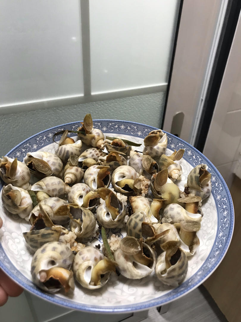 古法盐焗花螺
