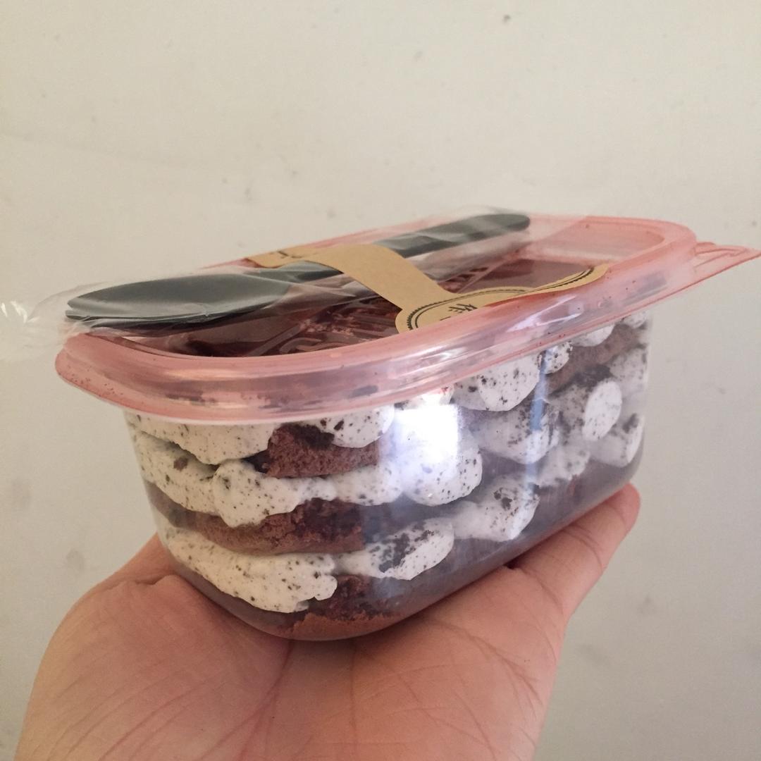 好吃到流泪的奥利奥咸奶油盒子蛋糕