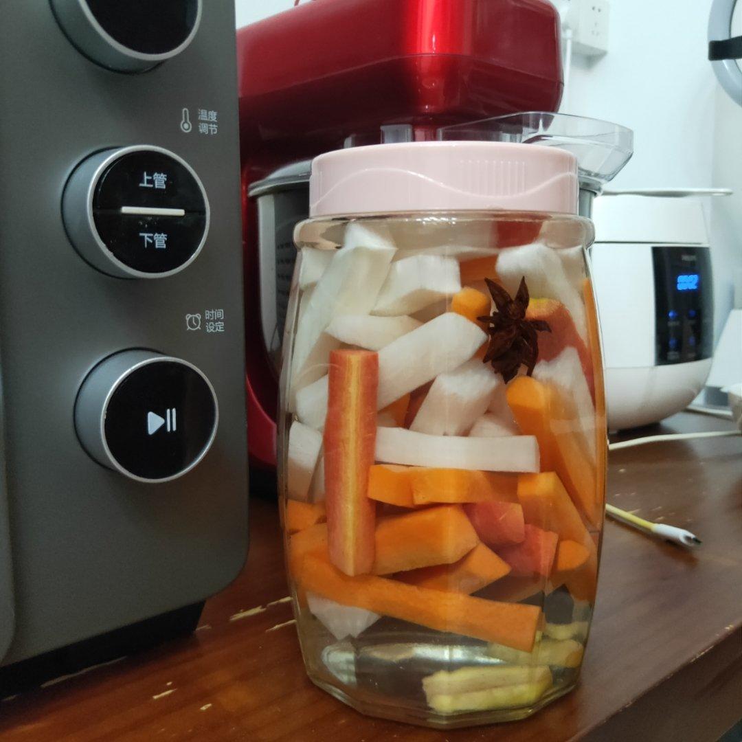 用玻璃瓶做四川泡菜