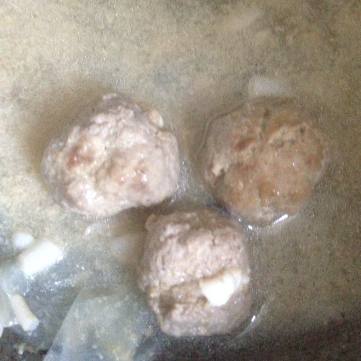 会爆浆的芝士牛丸/牛肉汉堡包