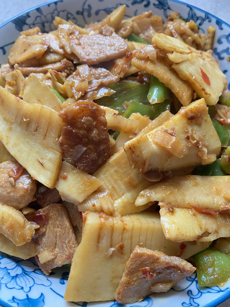 冬天必吃的冬笋炒肉