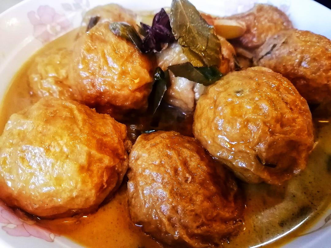 【上海本帮菜】油面筋塞肉（汤汁超下饭）