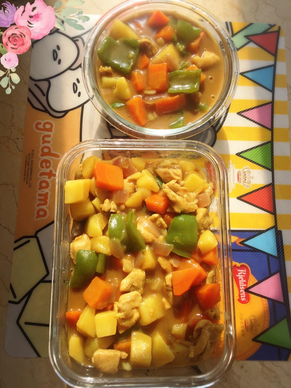 咖喱鸡肉饭