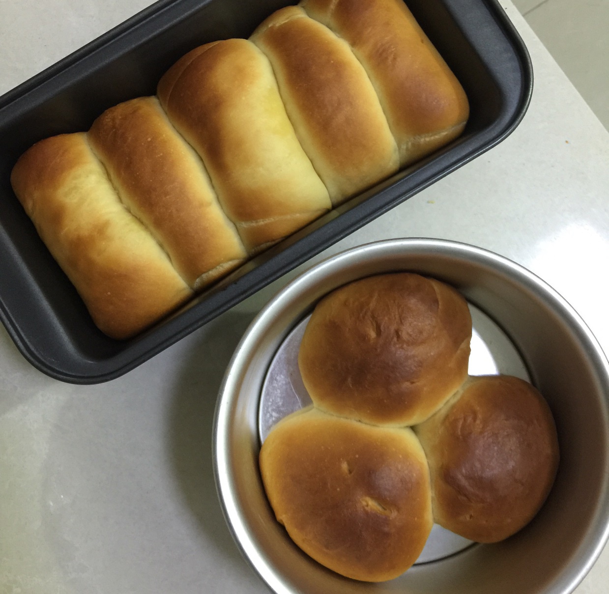 蜂蜜淡奶油面包#美味排包#