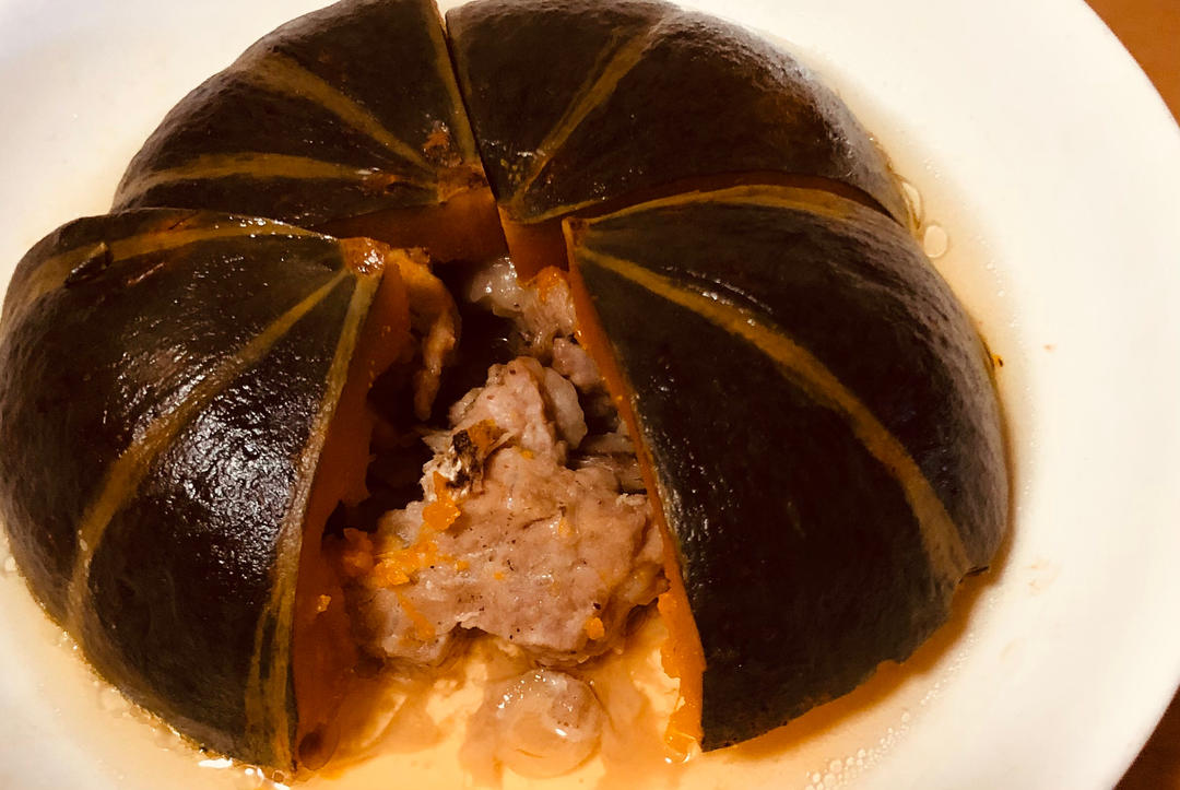 蒜香南瓜仔排煲