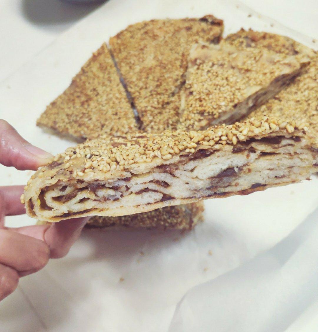 酥掉渣千层牛肉饼