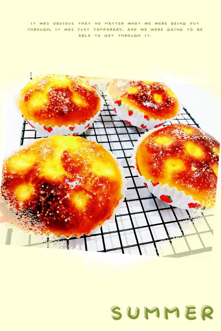 一次性发酵～焦糖埃及炼乳面包