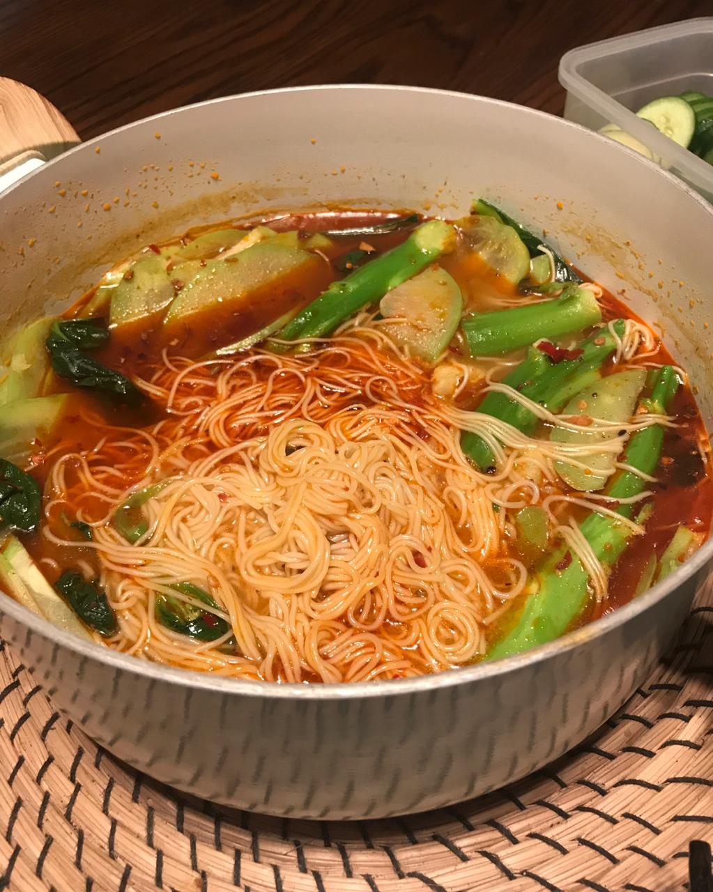 frankgt40做的火锅面