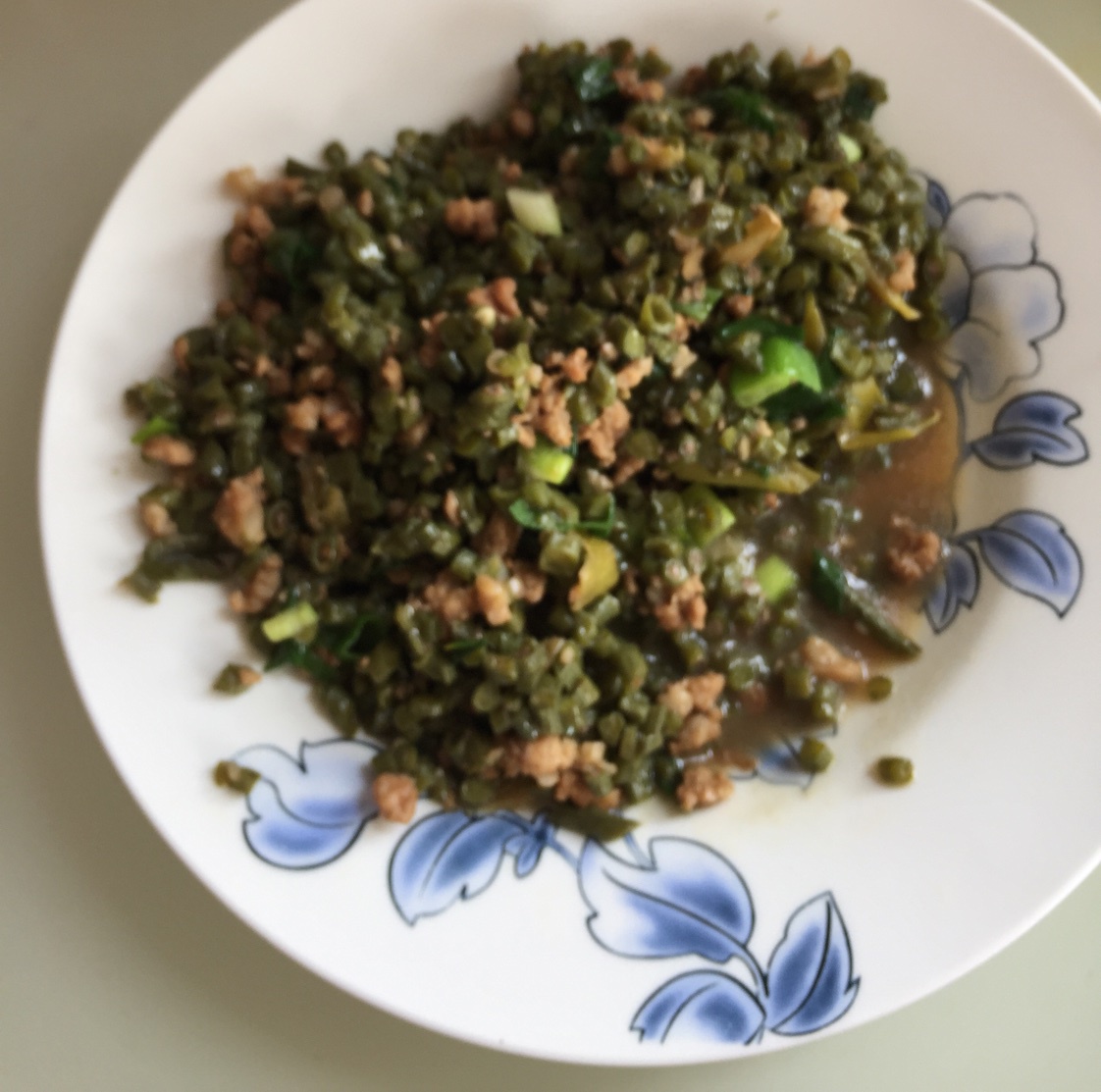 肉末豇豆