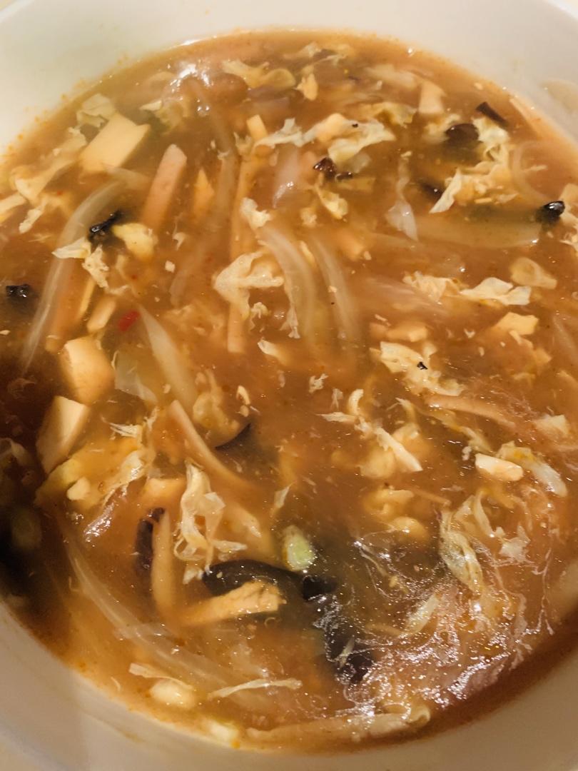 酸辣汤 Spicy & Sour Shredded Pork Soup