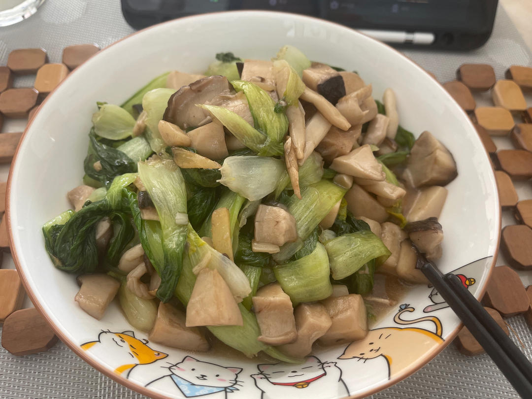 香菇油菜（简单快手）